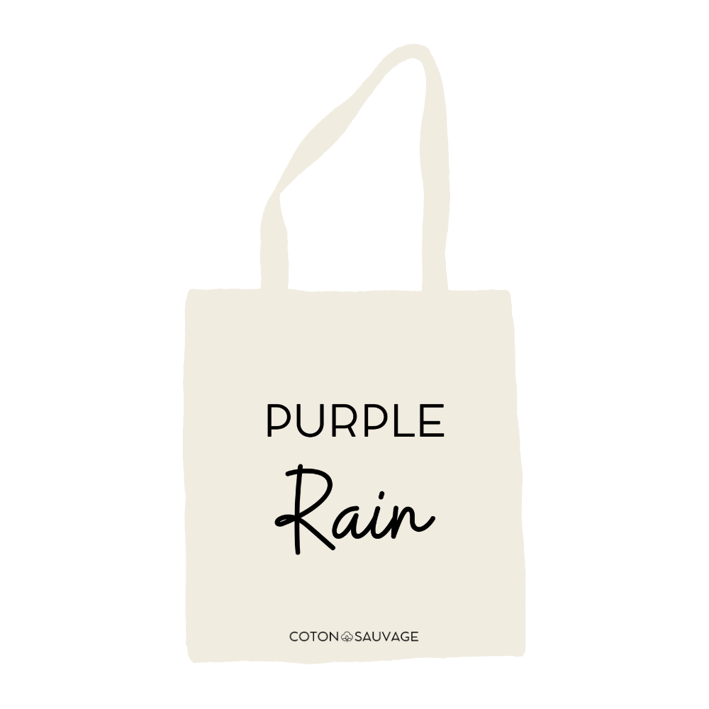 Tote Bag "PURPLE RAIN"