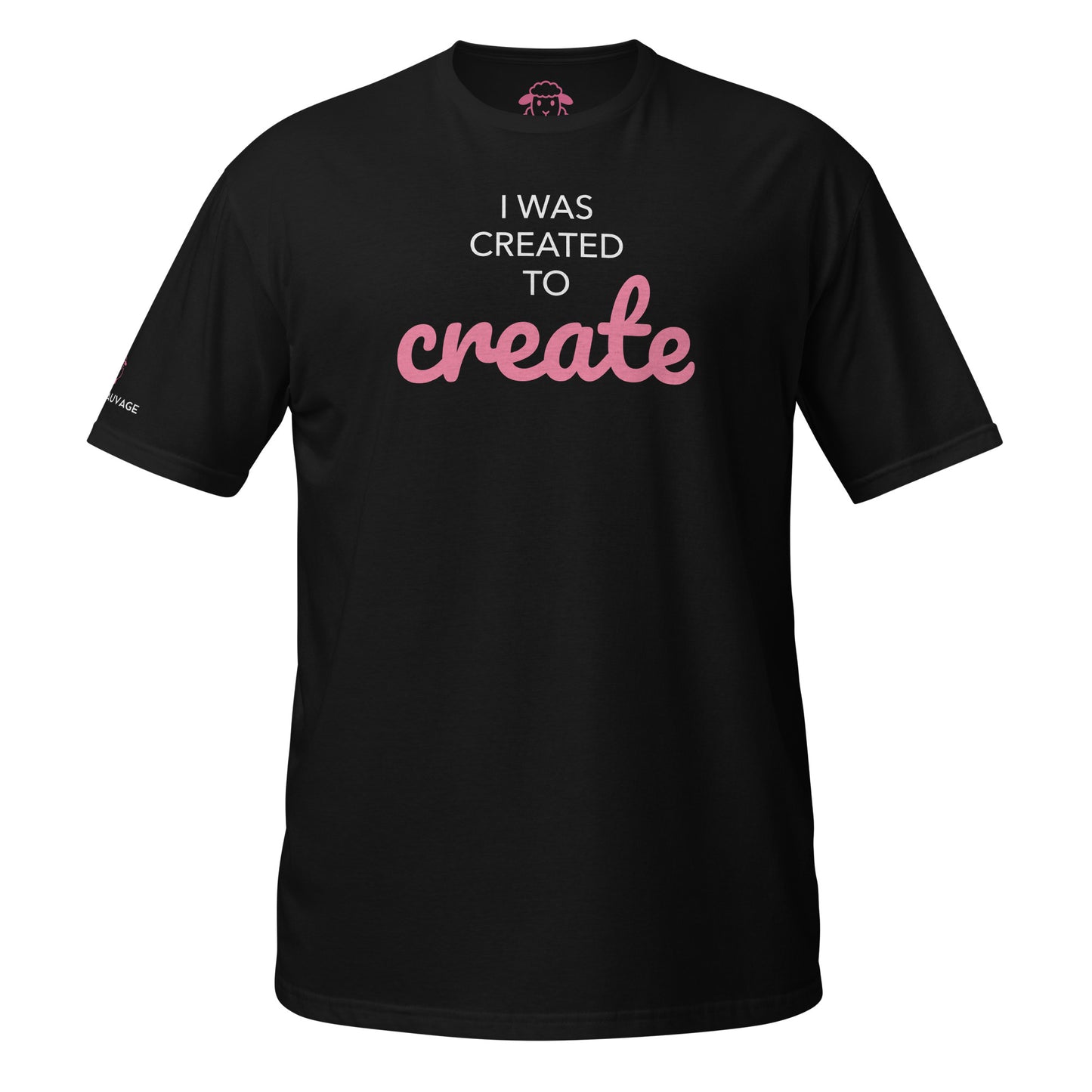T-shirt "I was created to create"