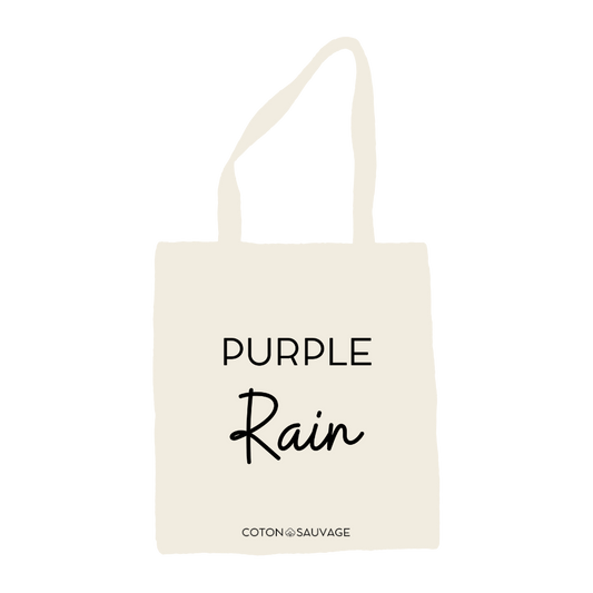 Tote Bag "PURPLE RAIN"