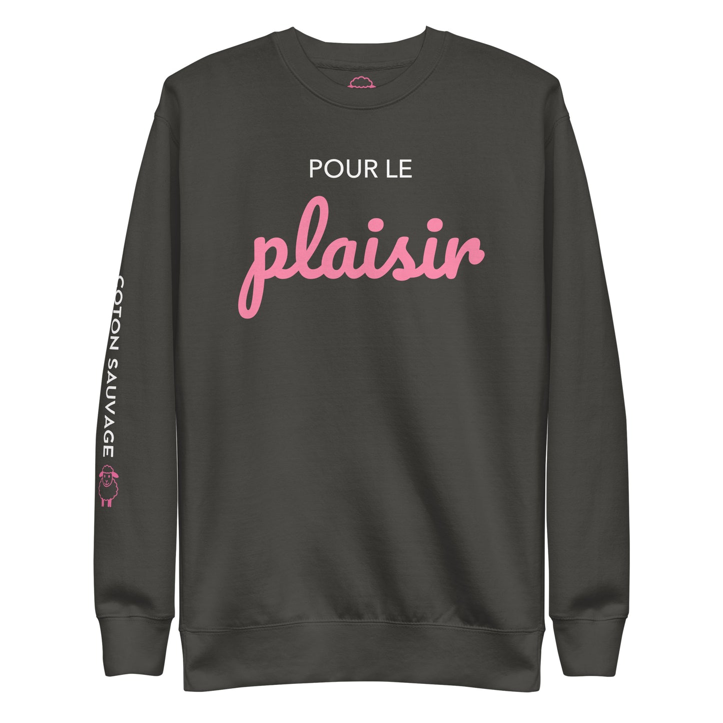 Sweatshirt "Pour le plaisir"