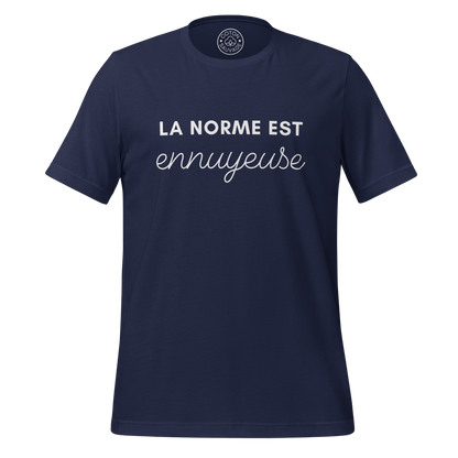 LA NORME EST ENNUYEUSE