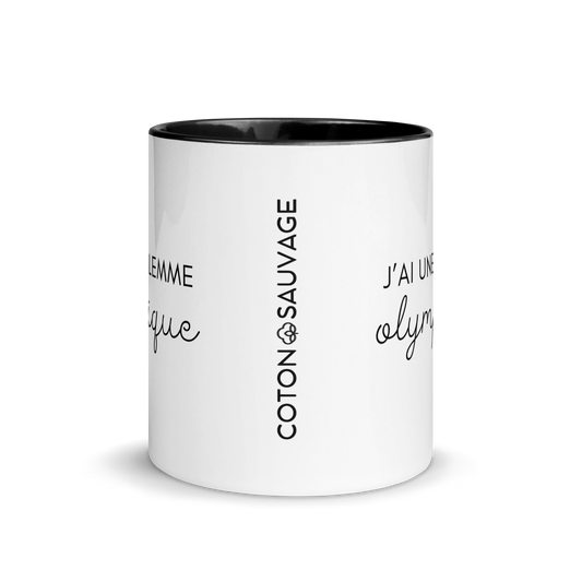 MUG "J'AI UNE FLEMME OLYMPIQUE"