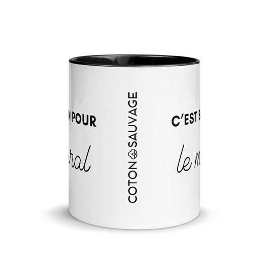 MUG "C'EST BON POUR LE MORAL"