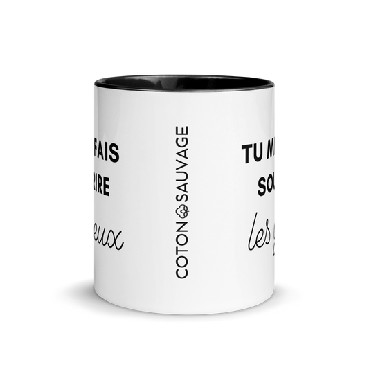 MUG "TU ME FAIS SOURIRE LES YEUX"