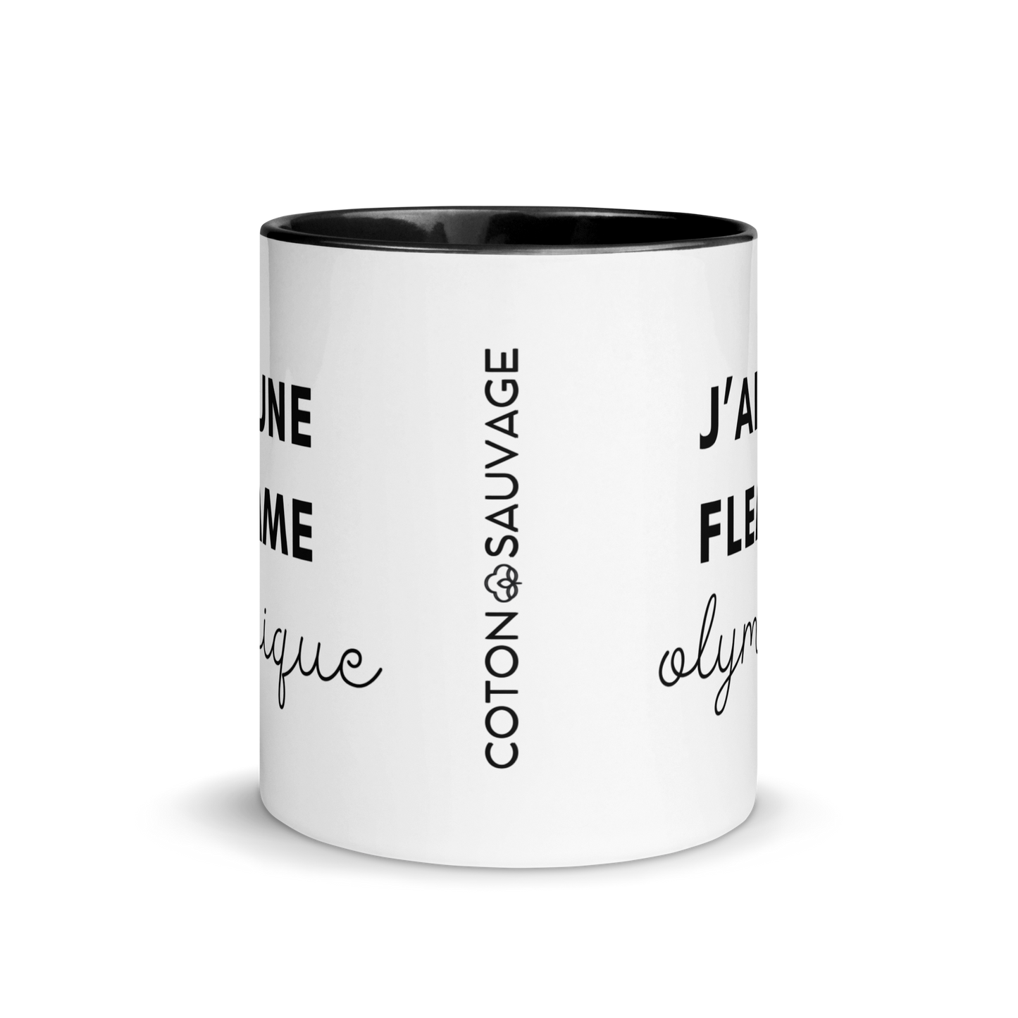 MUG "J'AI UNE FLEMME OLYMPIQUE"