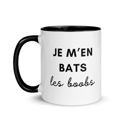 MUG "JE M'EN BATS LES BOOBS"