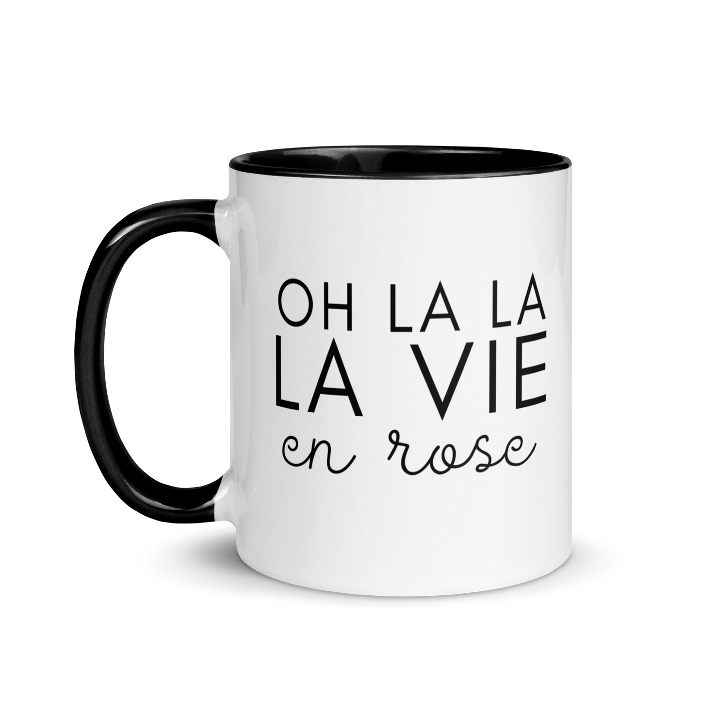 MUG "OH LA LA LA VIE EN ROSE"