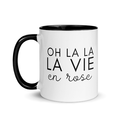 MUG "OH LA LA LA VIE EN ROSE"