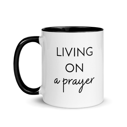 MUG "LIVING ON A PRAYER"