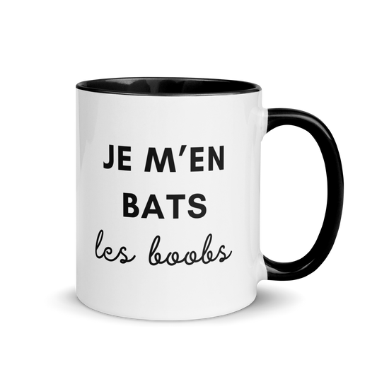 MUG "JE M'EN BATS LES BOOBS"