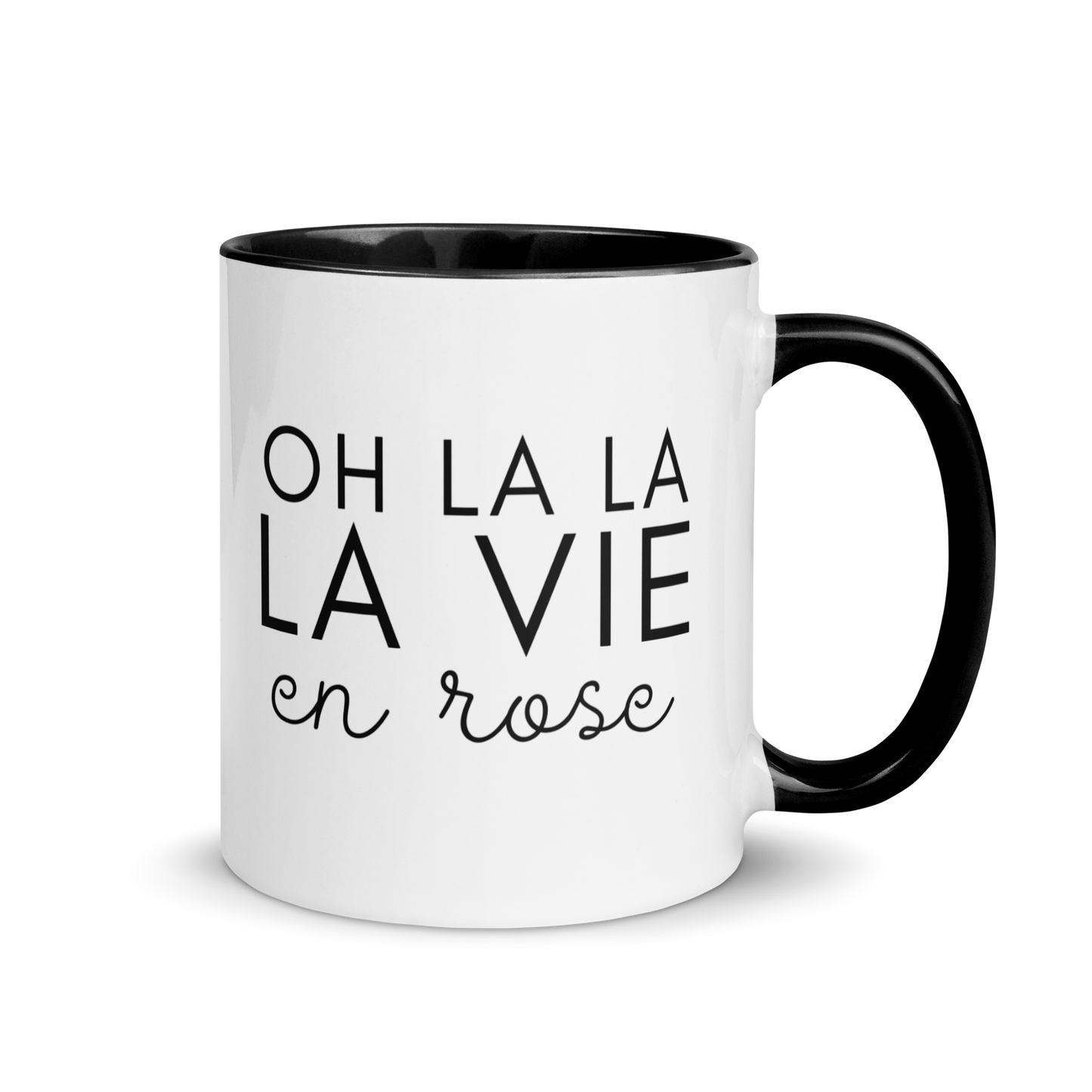 MUG "OH LA LA LA VIE EN ROSE"