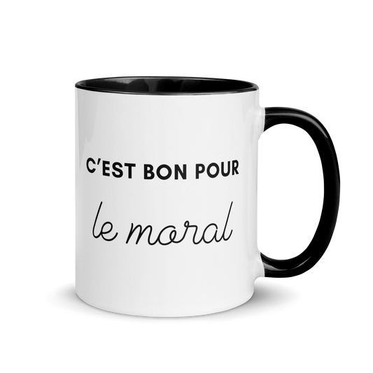 MUG "C'EST BON POUR LE MORAL"