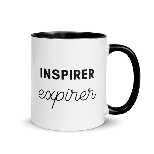 MUG "INSPIRER EXPIRER"